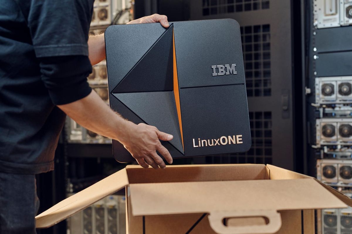 IBM LinuxONE 5 mainframe AI acceleration