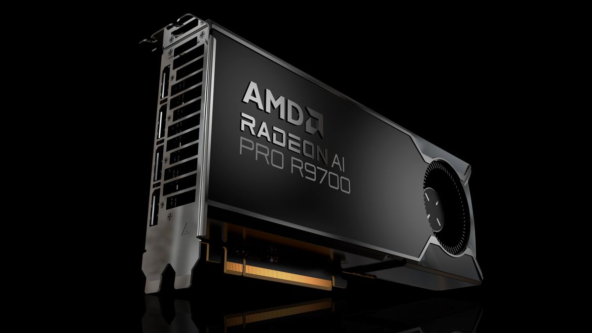 AMD Radeon AI PRO R9700 GPU launch