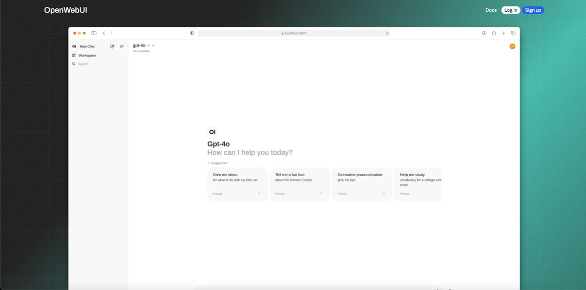 OpenAI AI browser interface concept