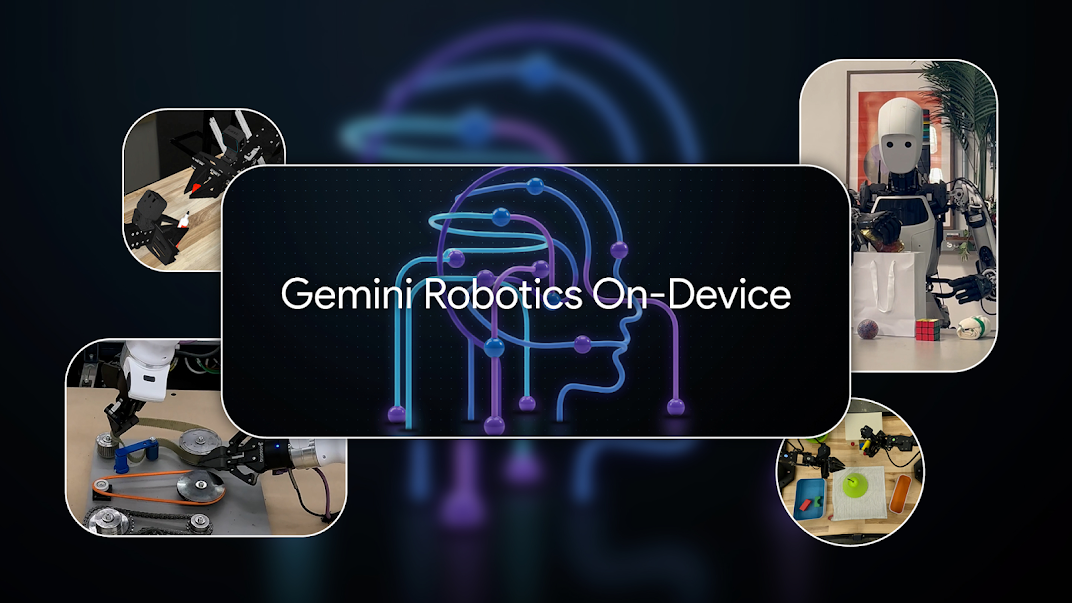 Google Gemini Robotics On-Device official clean logo