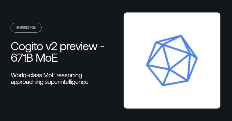 DeepCogito AI model logo clean graphic