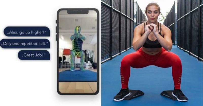 AI fitness coach computer vision