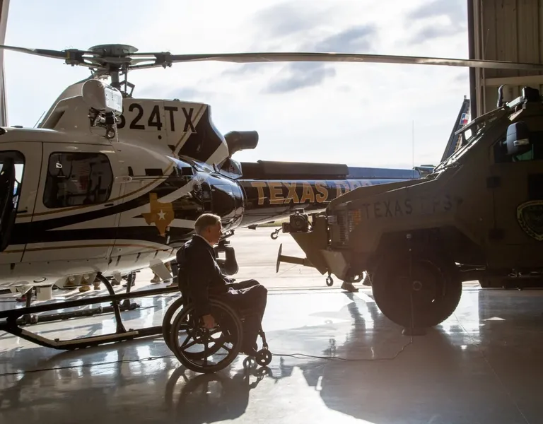 Texas AI helicopter surveillance