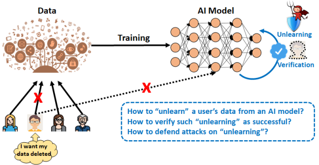 machine unlearning AI privacy