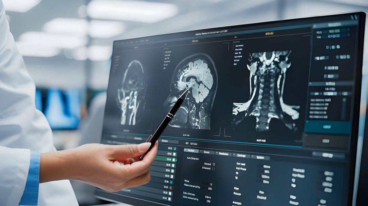 AI cancer prediction medical imaging interface