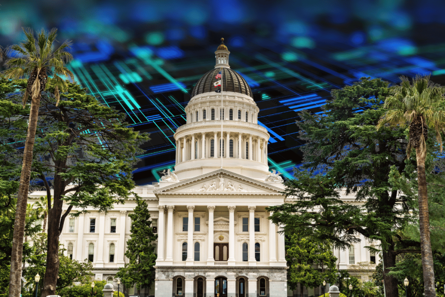 California legislature AI